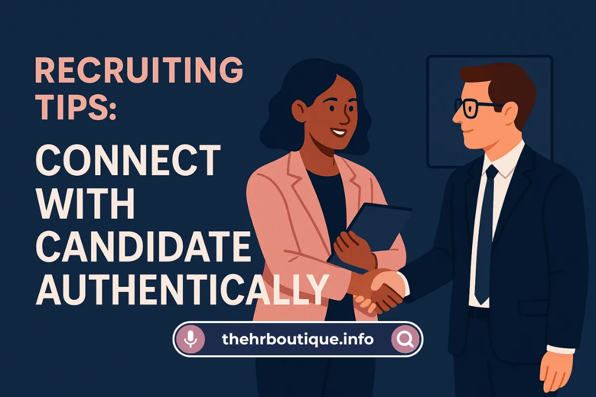 Read more about the article Recruiting Tips: Connect with Candidate Authentically (2025)