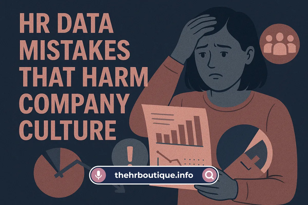 Read more about the article 5 HR Data Mistakes That Harm Company Culture (2025)