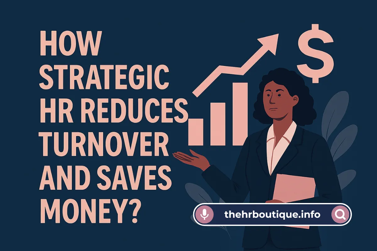 Read more about the article How Strategic HR Reduces Turnover and Saves Money? (2025)