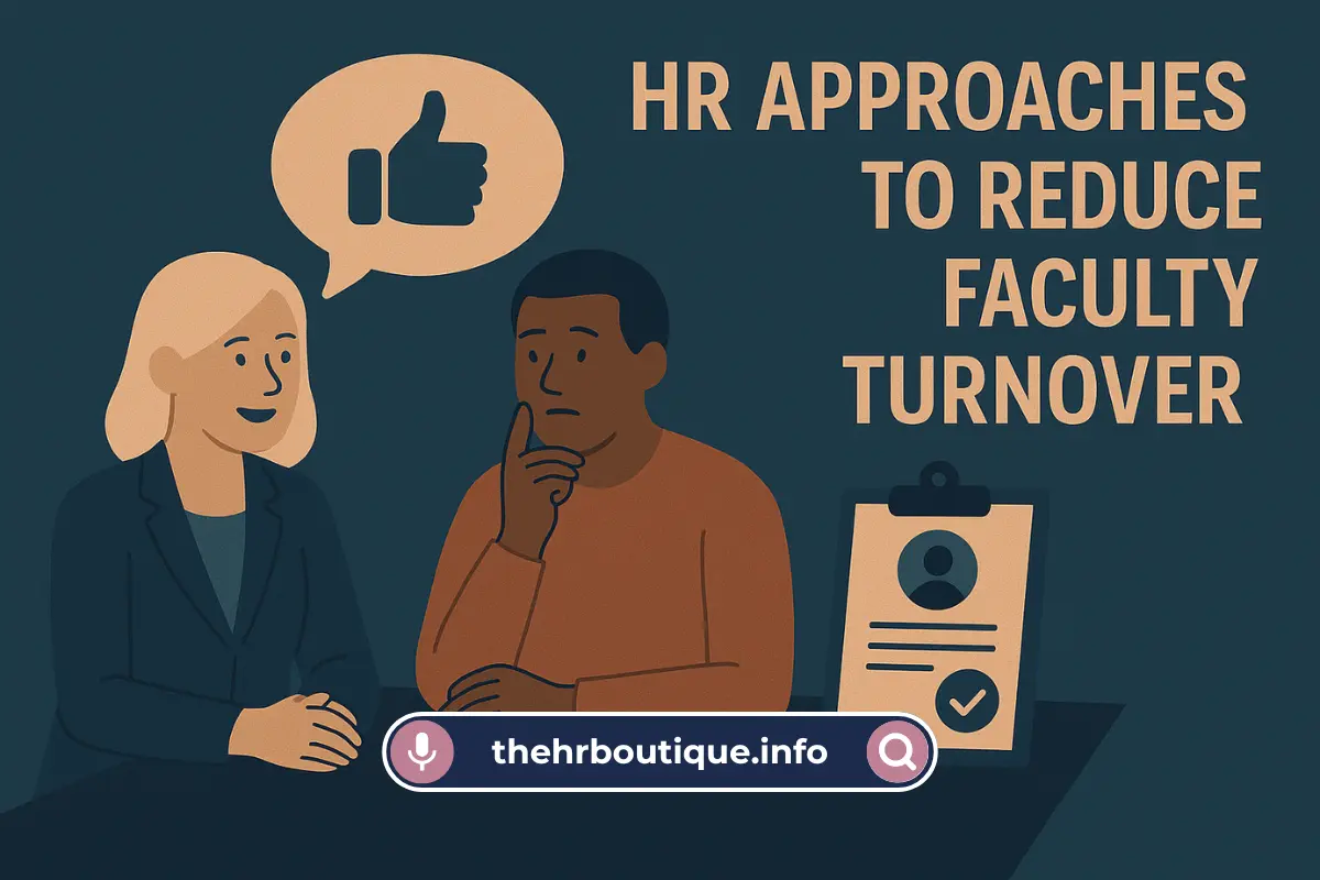 Read more about the article HR Approaches to Reduce Faculty Turnover (2025)