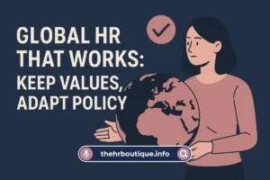 Read more about the article Global HR That Works: Keep Values, Adapt Policy (2025)
