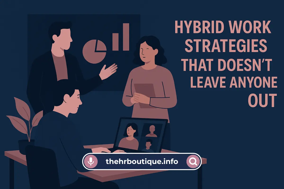 Read more about the article Hybrid Work Strategies: That Doesn’t Leave Anyone Out (2025)