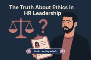 Read more about the article The Truth About Ethics in HR Leadership (2025)
