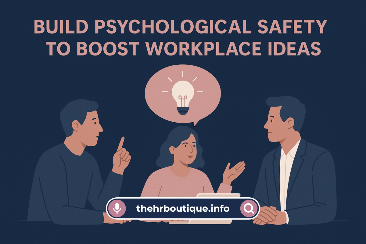 You are currently viewing Build Psychological Safety to Boost Workplace Ideas (2025)