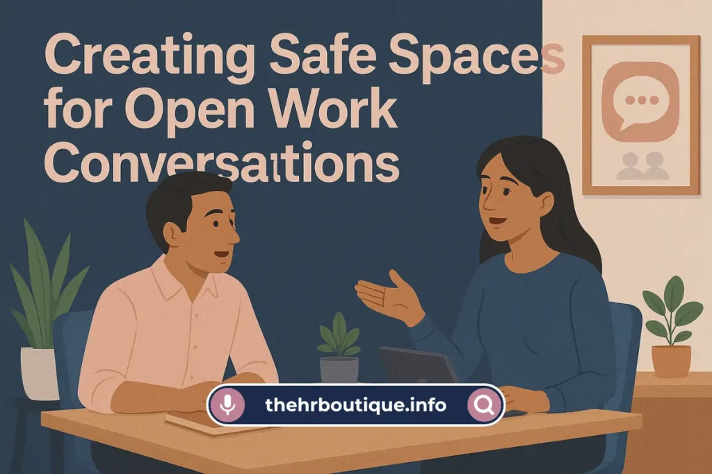 Creating Safe Spaces for Open Work Conversations (2025)