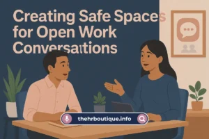 Read more about the article Creating Safe Spaces for Open Work Conversations (2025)