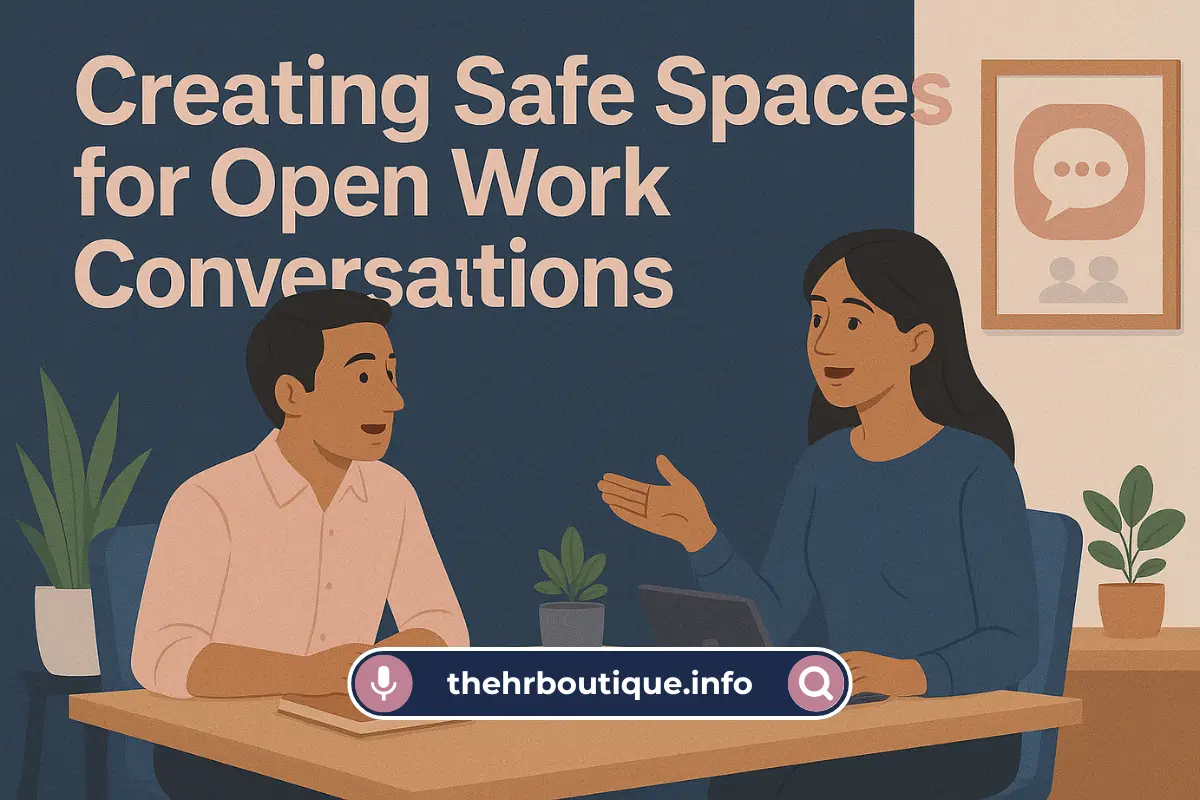 You are currently viewing Creating Safe Spaces for Open Work Conversations (2025)