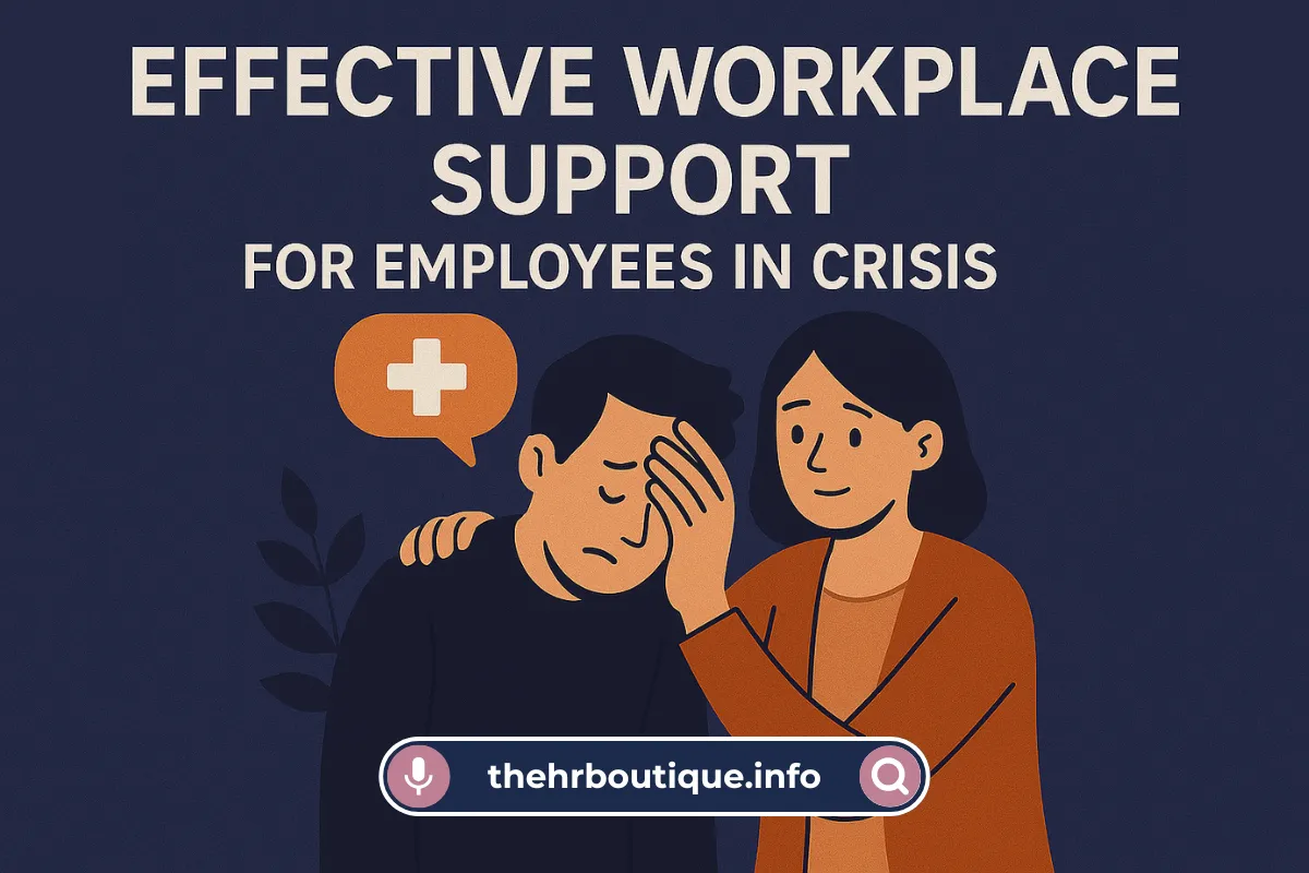 Read more about the article Effective Workplace Support for Employees in Crisis (2025)