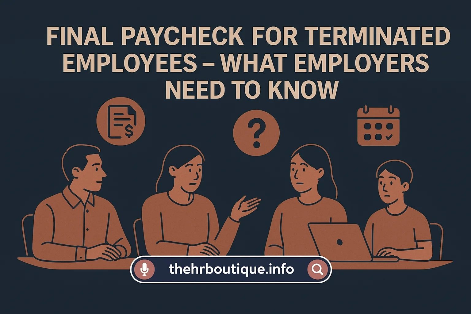 You are currently viewing Final Paycheck for Terminated Employees – What Employers Need to Know
